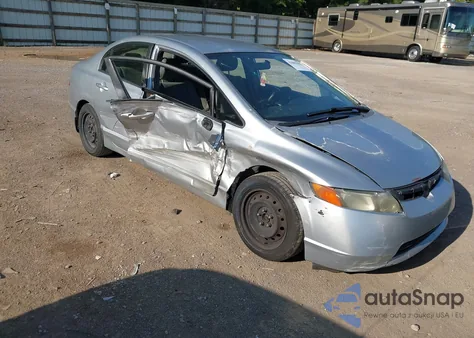 2008 Honda Civic Lx from USA, damaged, VIN 2HGFA16578H336608